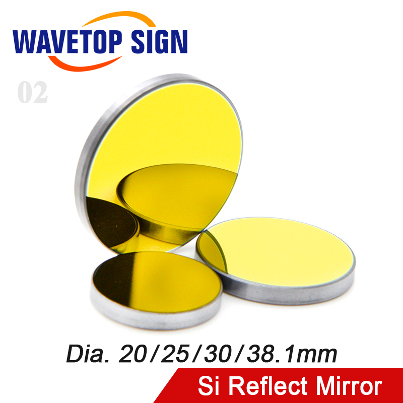 Co2 Laser Mirror - WaveTopSign Si Reflexiva do Espelho Dia.20