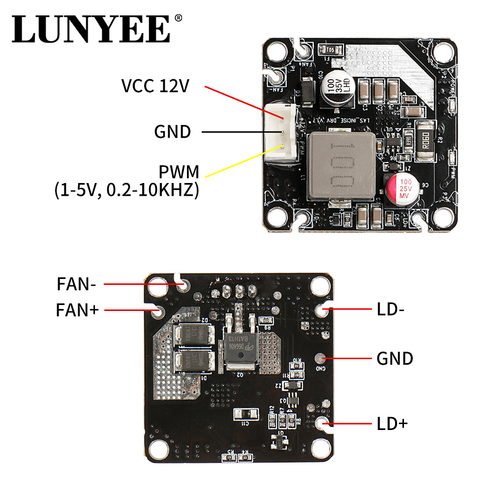 Industrial Acrylic Laser Cutter - Placa de driver a laser 10w