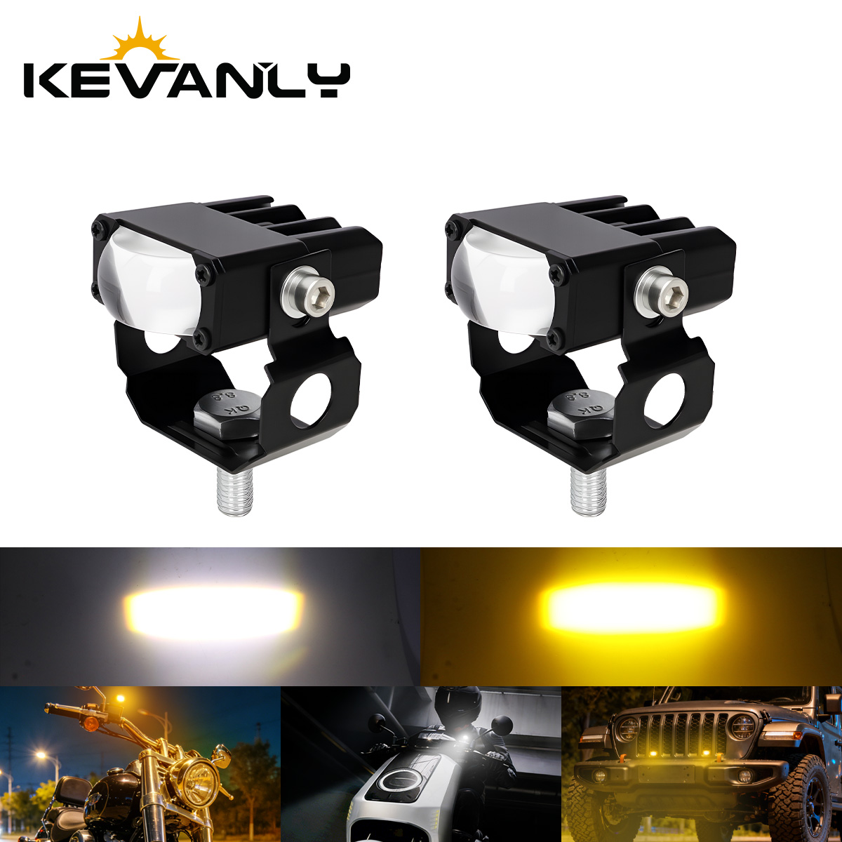 Industrial Laser Beam - 1/2PCS 1LENS Luz de Trabalho LED