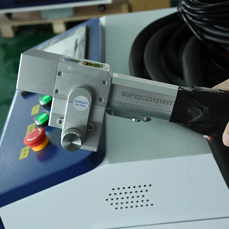 Industrial Handheld Laser - Cabeça de Limpeza a Laser Portátil