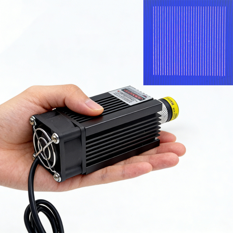 Industrial Laser Line - Alta qualidade 450nm doe 31 linhas