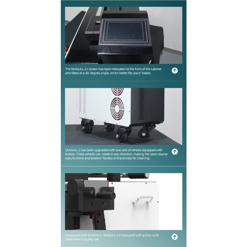Industrial Laser Equipment - Máquina de Limpeza a Laser de