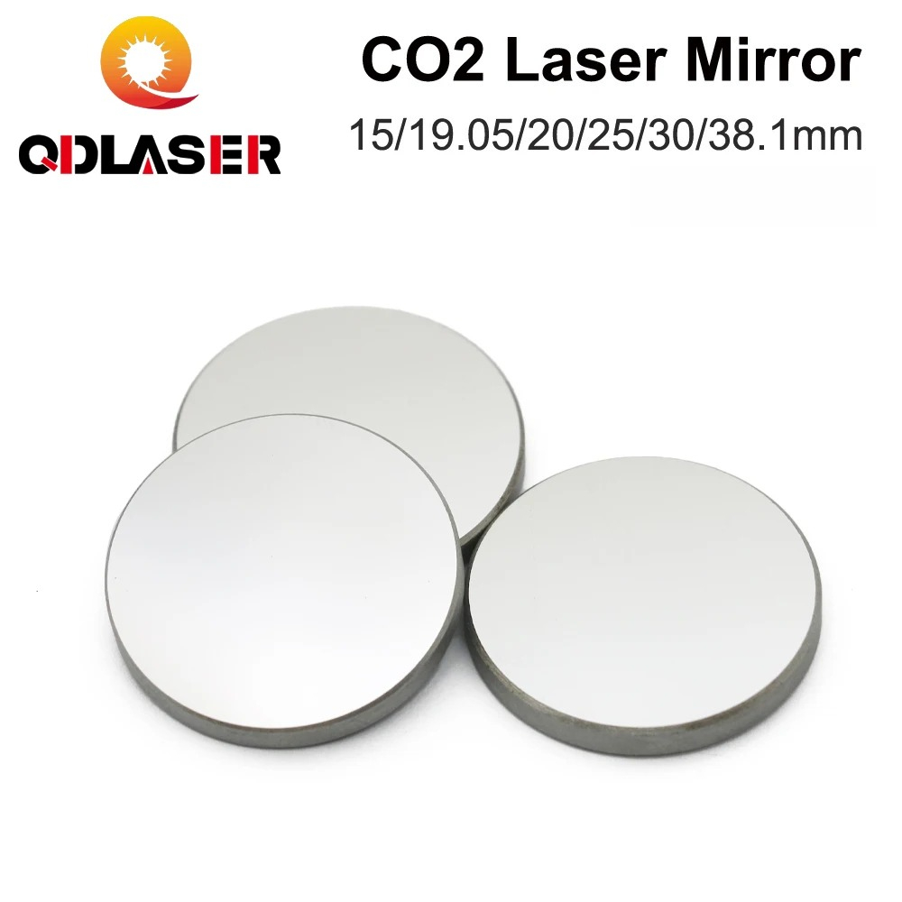 Co2 Laser Mirror - Qdlaser espelho laser co2 3 peças