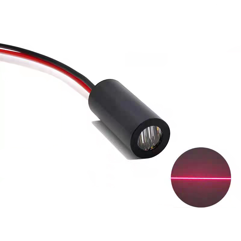 Industrial Laser Line - Módulo Laser de Linha Vermelha 635nm