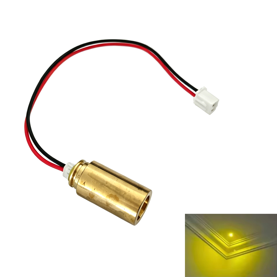 Industrial Laser Pointer - Módulo Laser Amarelo 571nm 573nm 10/20/30mW