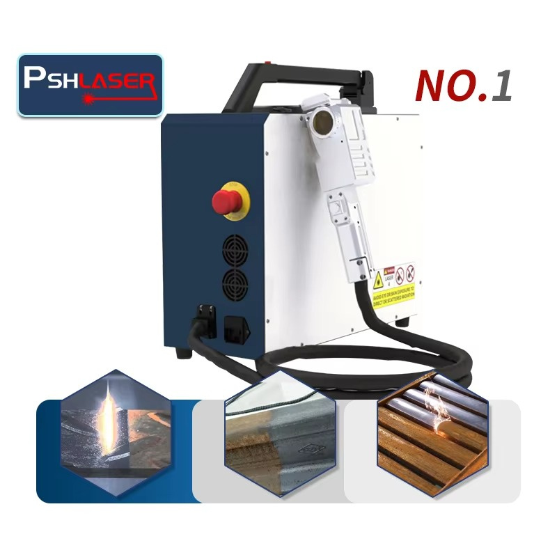 Máquina de Limpeza a Laser Por - Industrial Laser Types avaliação e preço