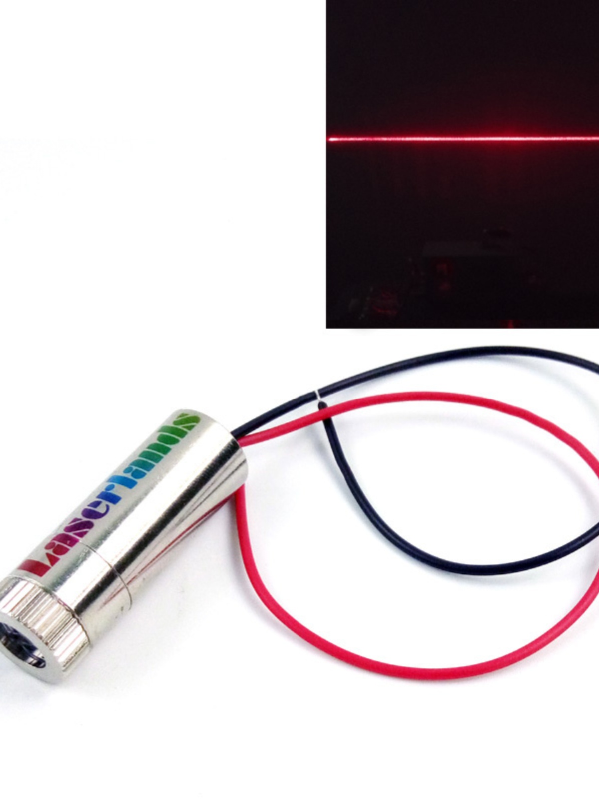 Luz vermelha luz verde cabeça  - Industrial Laser Line avaliação e preço
