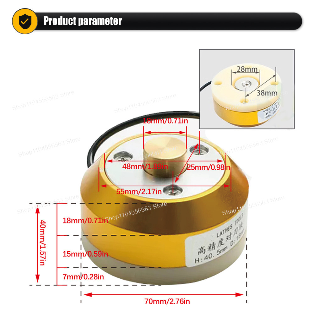 Sensor de Ferramenta Automátic - Z Axis Cnc Touch Probe avaliação e preço