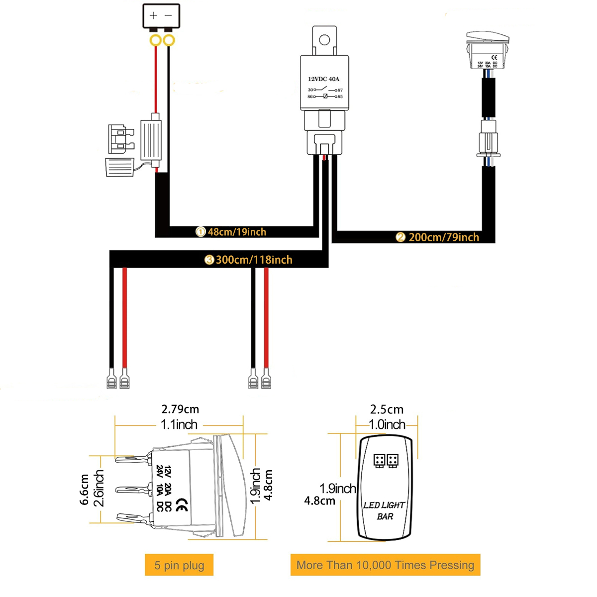 Kit de Fiação para Barra de Lu - Industrial Laser Beam avaliação e preço