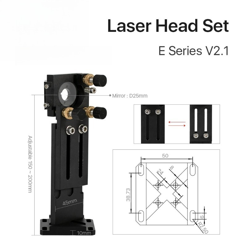Conjunto de Cabeça CO2 Cloudra - Co2 Laser Mirror avaliação e preço