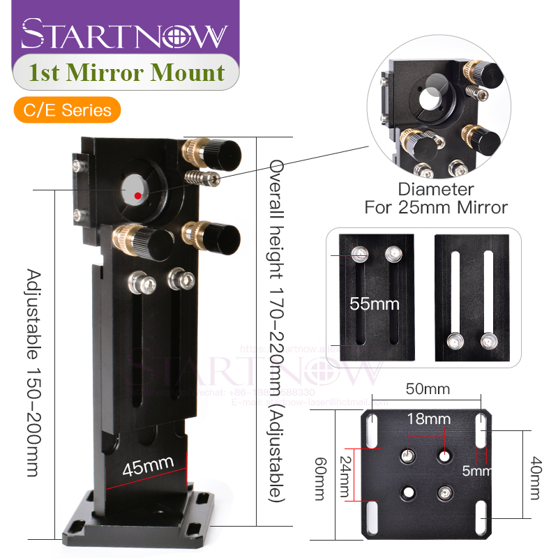 Conjunto de Cabeça de Laser CO - Co2 Laser Mirror avaliação e preço