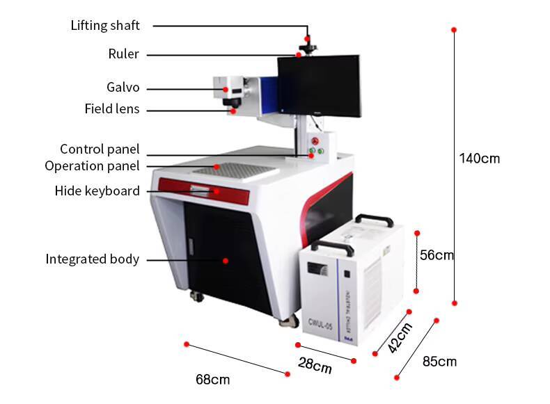 Equipamento a laser da indústr - Industrial Laser Engraving Machine For Metal avaliação e preço