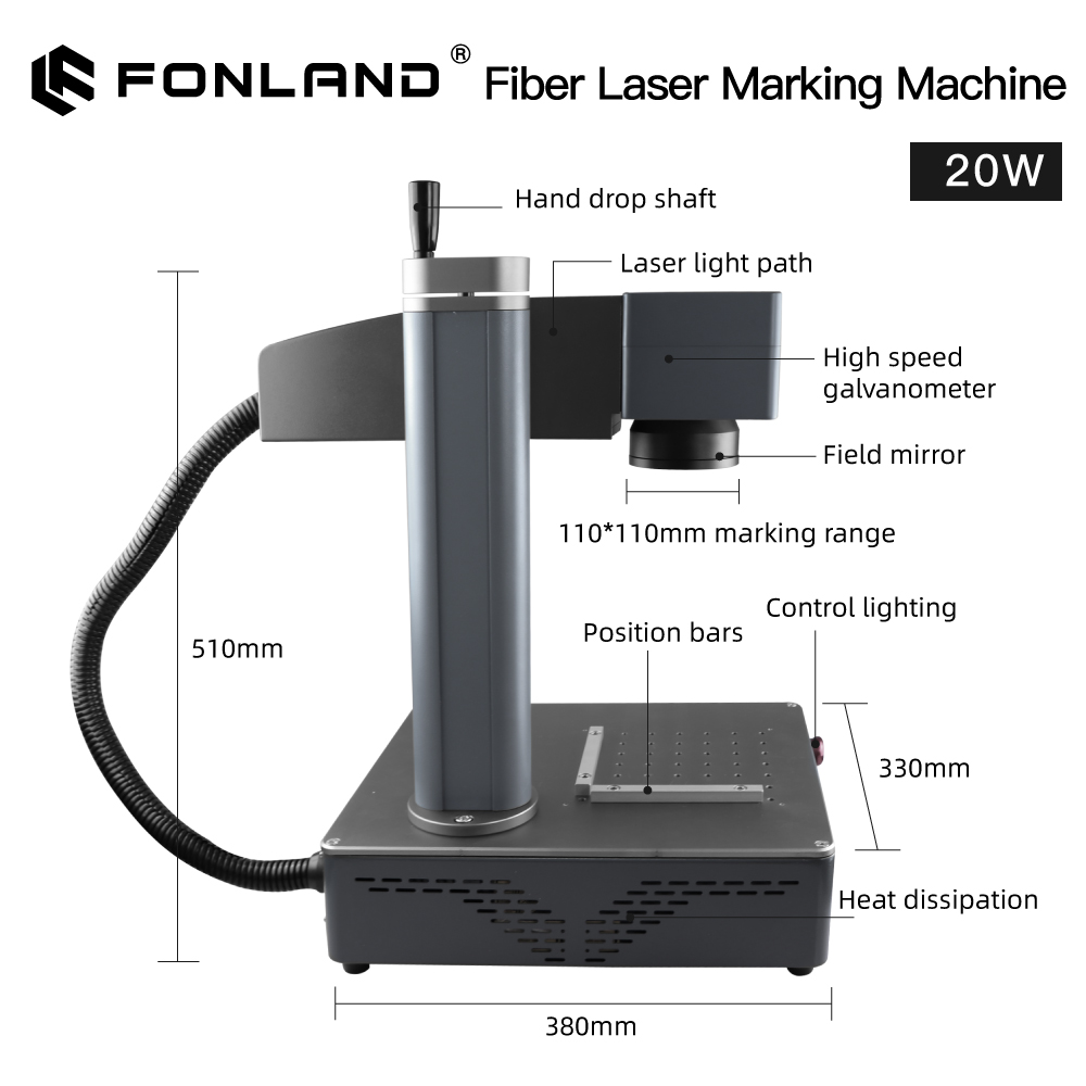 Máquina de Marcação a Laser de - Industrial Laser Engraving Machine For Metal avaliação e preço