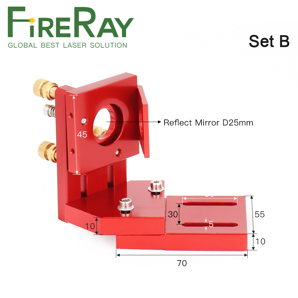 FireRay CO2 Laser Mount Espelh - Co2 Laser Mirror avaliação e preço
