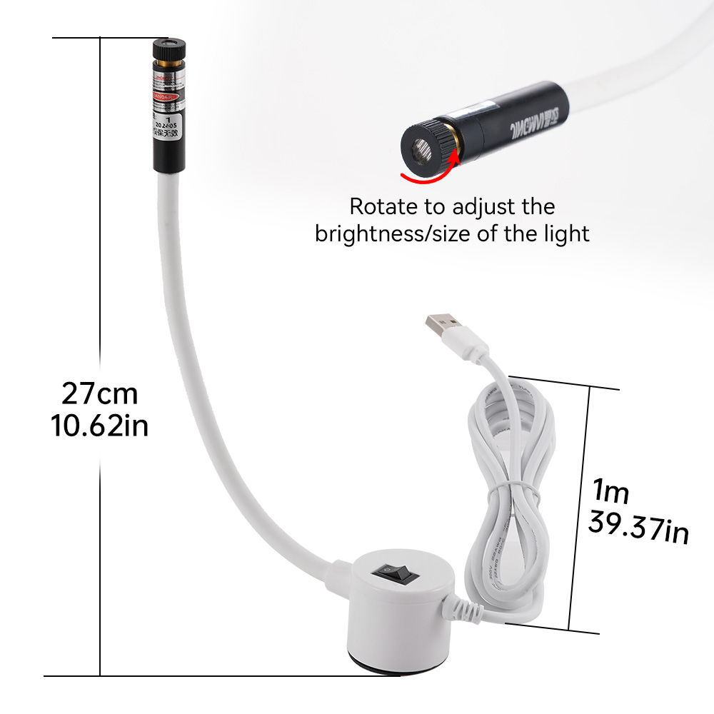 Luz laser vermelha alimentada  - Industrial Laser Line avaliação e preço
