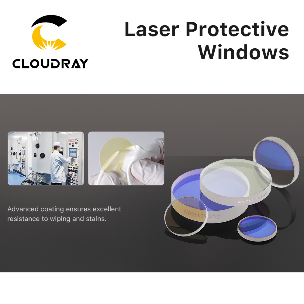 Cloudray 10PCS Lentes Ópticas  - Co2 Laser Mirror avaliação e preço