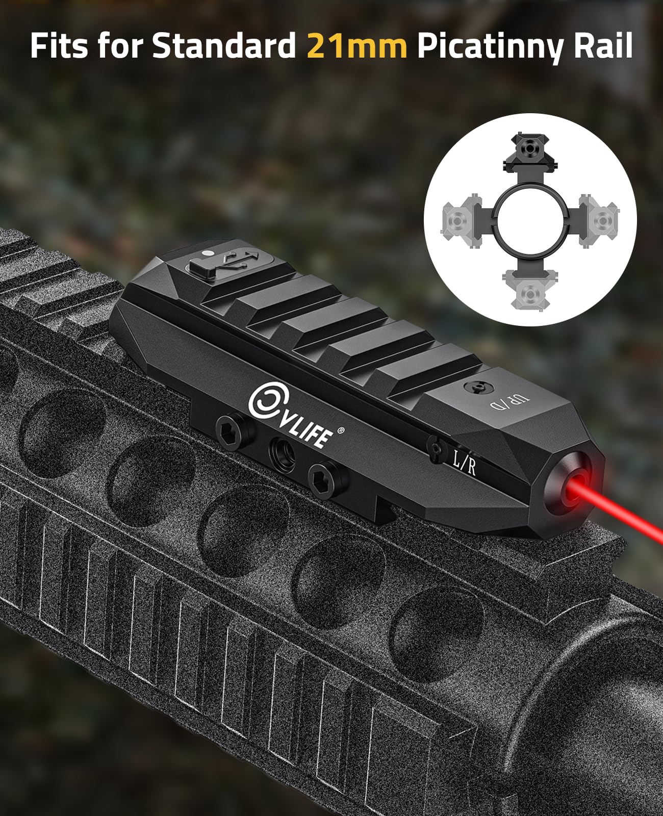 Cvlife Red a laser de visão tá - Industrial Laser Pointer avaliação e preço