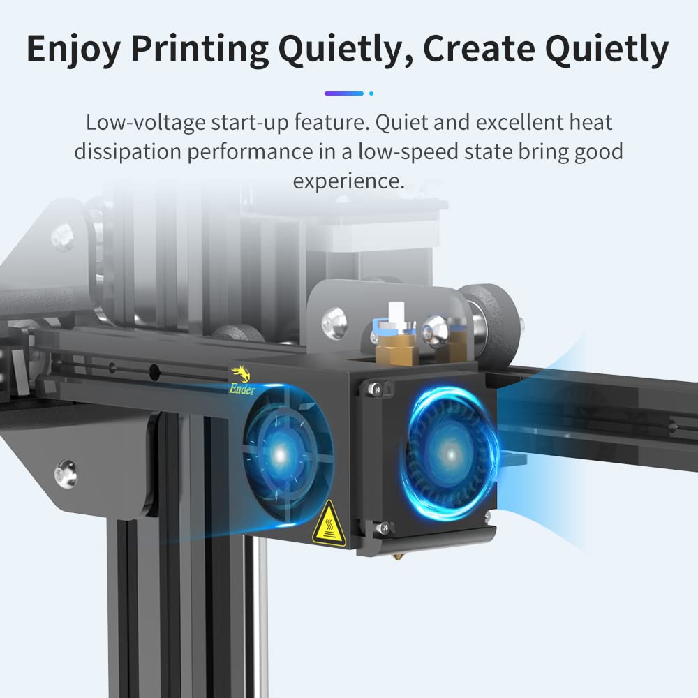 Conjunto original de ventilado - Creality Printer Ender 3 V3 avaliação e preço