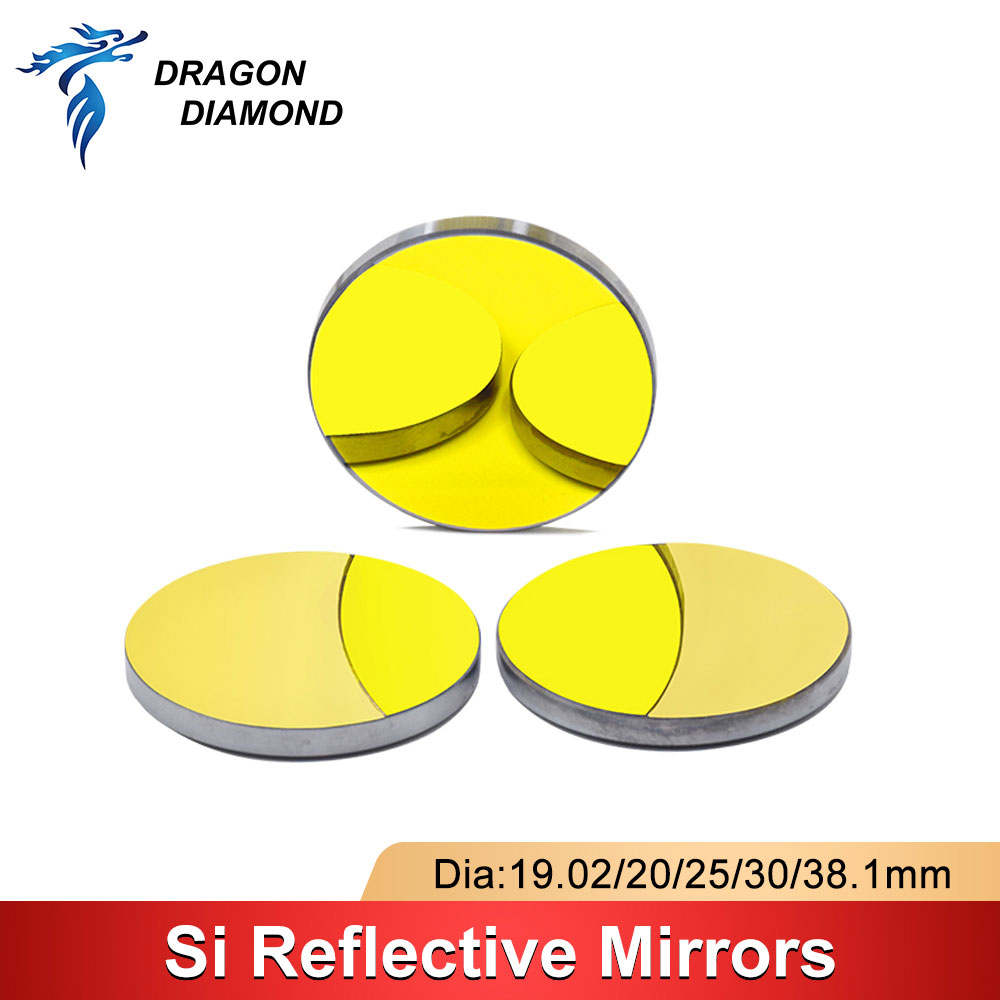 Dragão diamante 3 pçs silício  - Co2 Laser Mirror avaliação e preço