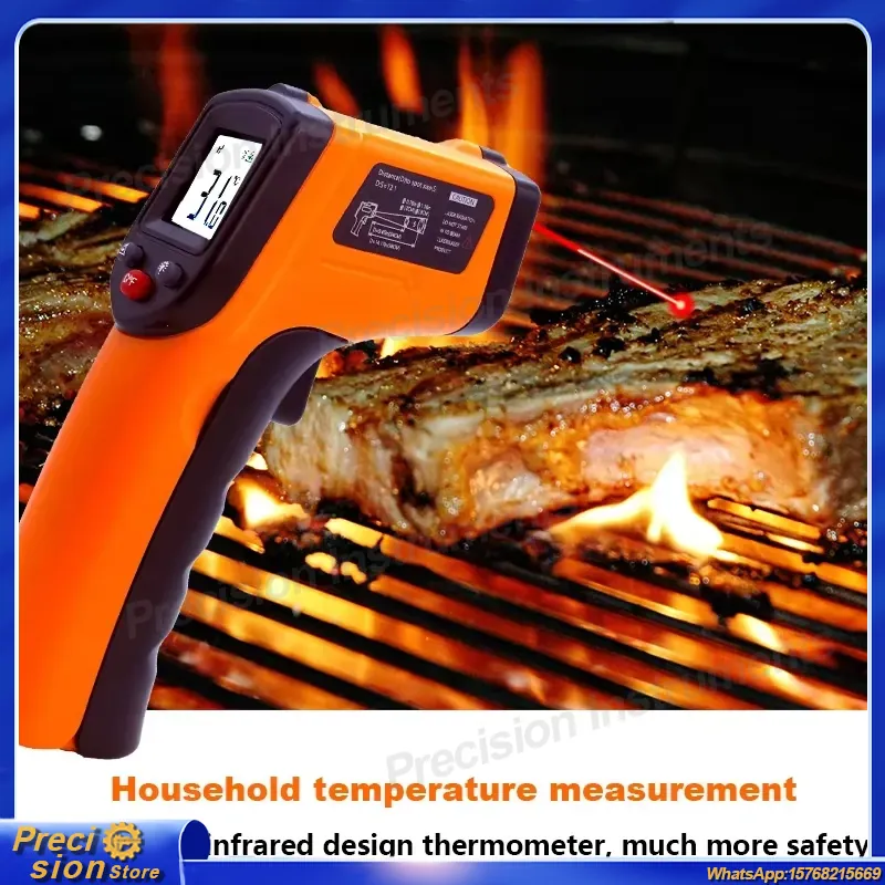 Termômetro Infravermelho Sem C - Industrial Handheld Laser avaliação e preço